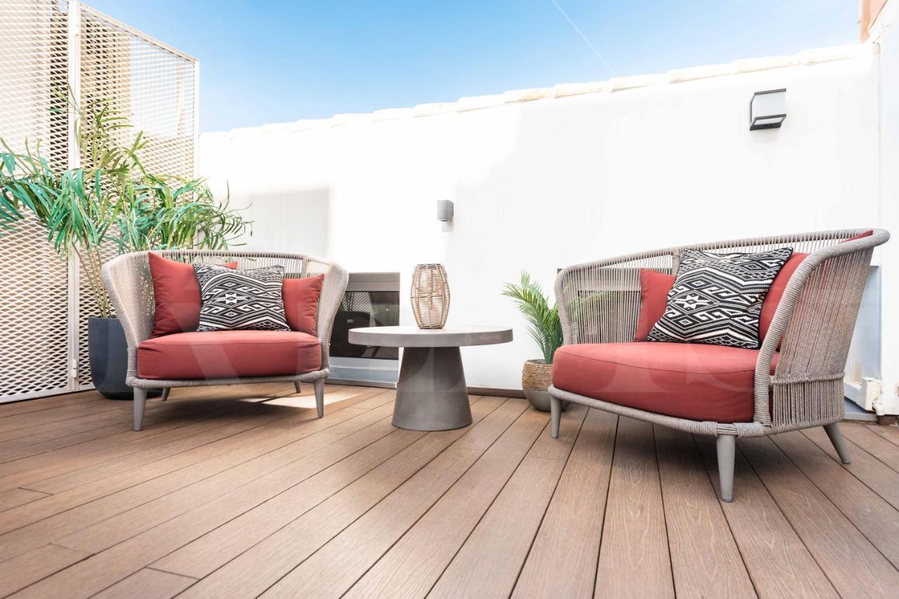 Penthouse Suite With Rooftop In The Heart Of Malaga By Rems Exterior foto